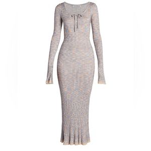 Acne Studios crafted rib-dress